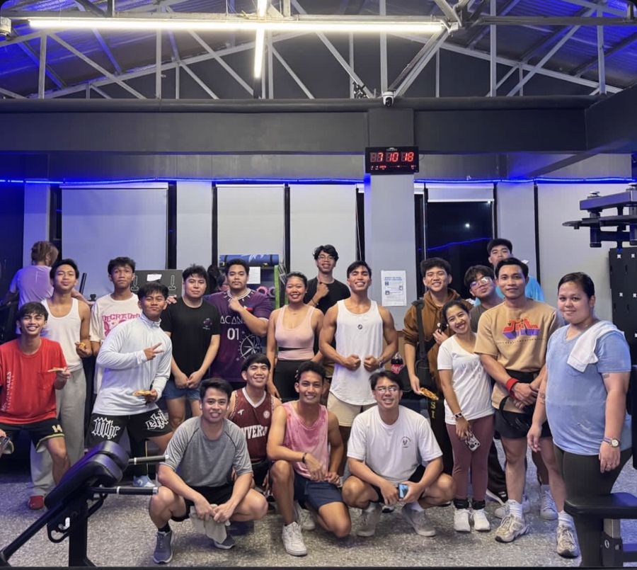 FitnessHood members together at a small celebration